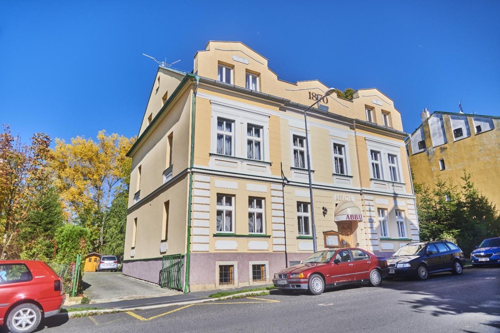 Pension Abbazia Františkovy Lázně Exterior foto